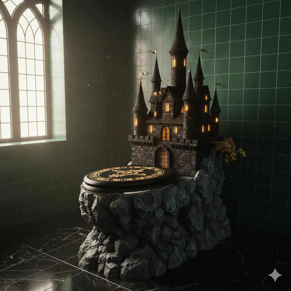 The Unique Design and Mystique Behind Hogwarts Castle Toilets