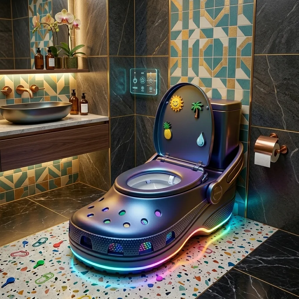 Crocs Inspired Toilet – A Quirky Blend of Humor and Innovative Design